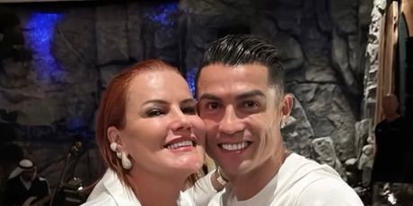 Cristiano Ronaldo i sestra Elma