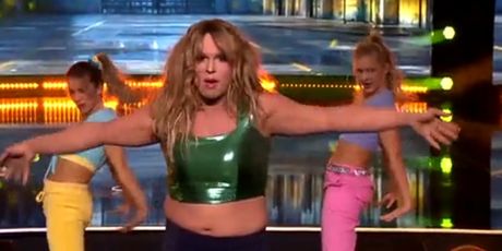 Sven Pocrnić kao Britney Spears