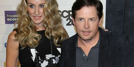 Michael J. Fox i Tracy Pollan - 1