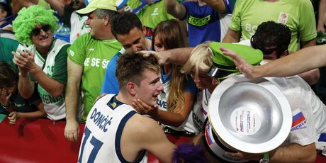 Luka Dončić s obitelji