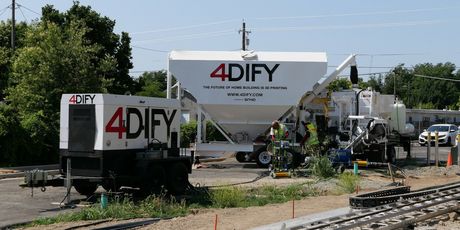 Kuća je izgrađena u 24 dana uz pomoć monumentalnih 3D printera