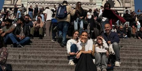 Lana Klingor Mihić s obitelji u Parizu - 8