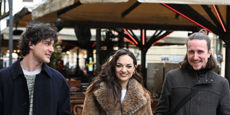 Jan Kovačić, Ružica Maurus i Damian Humski