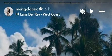 Meri Goldašić na Instagramu