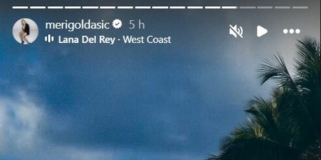 Meri Goldašić na Instagramu