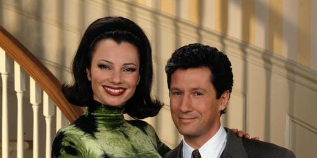 Fran Drescher, Charles Shaughnessy u seriji ''Dadilja''