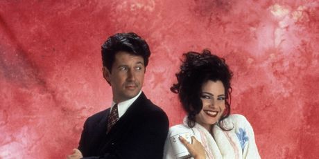 Fran Drescher, Charles Shaughnessy u seriji ''Dadilja''
