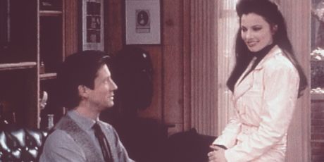 Fran Drescher, Charles Shaughnessy u seriji ''Dadilja''