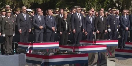 Državni vrh na obljetnici Bljeska (Foto: Dnevnik.hr)