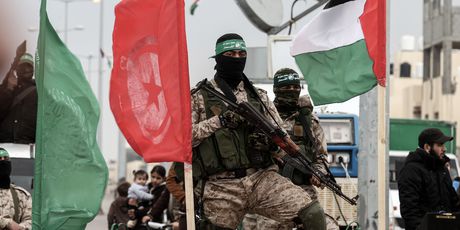 Pripadnici brigade Hamasa (Foto: AFP)
