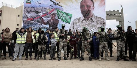 Pripadnici brigade Hamasa (Foto: AFP)