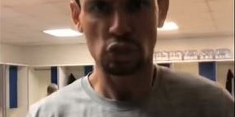 Dejan Lovren u svlačionici (Screenshot)