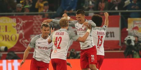 Salzburg slavi pogodak (Foto: AFP)