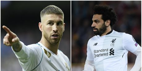 Sergio Ramos i Mohamed Salah (Foto: AFP)