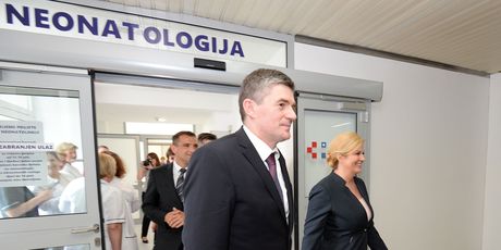 Kolinda Grabar-Kitarović otvorila novi Odjel rodilišta i neonatologije (Foto: Pixell)