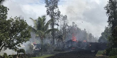 Erupcija vulkana i potres na Havajima (Foto: AFP)