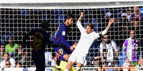 Detalj s utakmice Real - Barcelona (Foto: AFP)