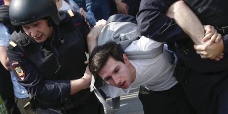 Prosvjedi u Rusiji (Foto: AFP)