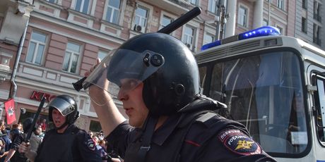 Prosvjedi u Rusiji (Foto: AFP)