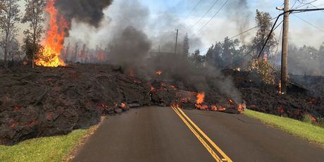 Erupcija vulkana Kilauea na Havajima (Foto: AFP)