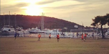 Igralište Svetog Mihovila prije obnove (Foto: Facebook/Nšk Sv. Mihovil)