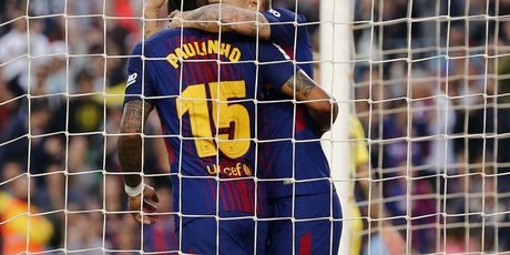 Slavlje Barcelone (Foto: AFP)