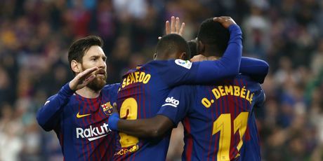 Slavlje Barcelone (Foto: AFP)