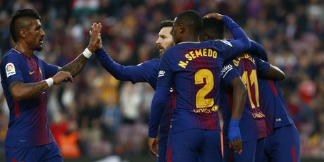 Slavlje Barcelone (Foto: AFP)