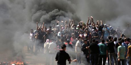 Palestinci prosvjeduju (Foto: AFP) - 1