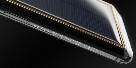 iPhone X Tesla (Foto: Caviar)