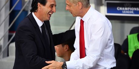 Unai Emery i Arsene Wenger (Foto: AFP)