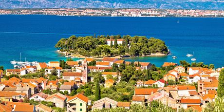 Pogled s Ugljana na Zadar