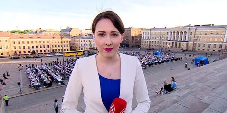 Sanja Vištica uživo iz Finske (Foto: Dnevnik.hr)