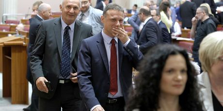 Atmosfera u Saboru (Foto: Pixell)