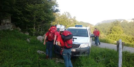 Akcija spašavanja planinarke na Velebitu (Foto: GSS) - 1