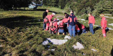 Akcija spašavanja planinarke na Velebitu (Foto: GSS) - 2