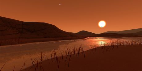 Ilustracija planeta Kepler-186f (Foto: NASA)