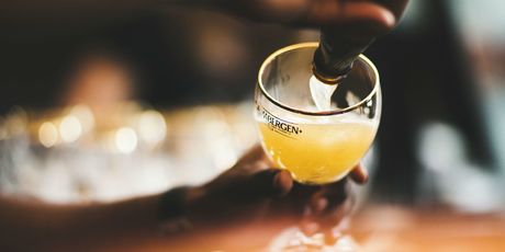 Grimbergen pivo karakterizira gusta i kremasta pjena