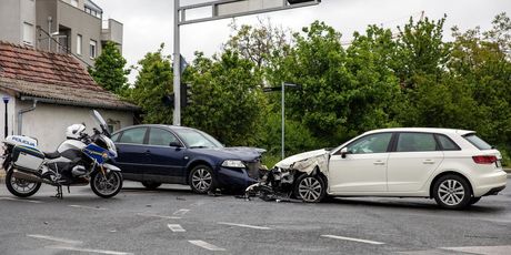 Prometna nesreća u Zagrebu (Foto: Ivan Rebic/PIXSELL - 2