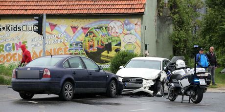 Prometna nesreća u Zagrebu (Foto: Ivan Rebic/PIXSELL - 3