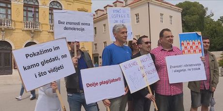 U Splitu održan Marš za znanost (Foto: Dnevnik.hr)