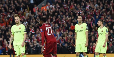 Igrači Barcelone u šoku (Foto: AFP)