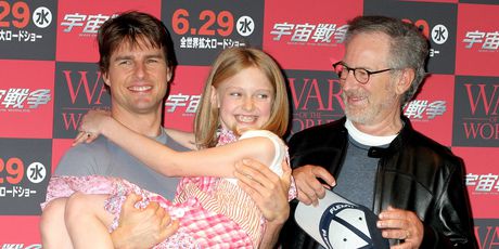 Dakota Fanning, Tom Cruise, Steven Spielberg (Foto: Getty Images)