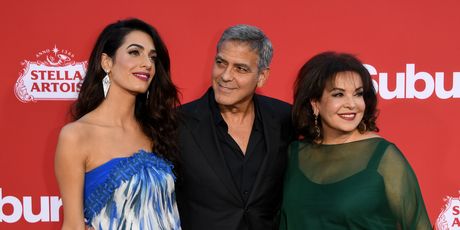 George Clooney, Amal Clooney i Baria Alamuddin (Foto: AFP)