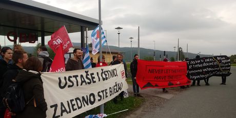 Dio prosvjednika na Bleiburgu (Foto: Dnevnik.hr)
