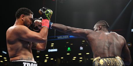 Deontay Wilder i Dominic Breazeale (Foto: AFP)