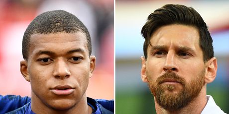 Mbappe i Messi (Foto: AFP)