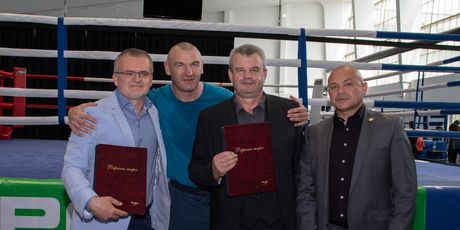 Jurica Lovrinčević, Željko Mavrović, Bono Bošnjak i Mladen Mikolčević