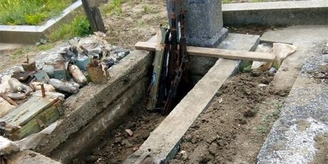 U grobu pronađena velika količina oružja (Foto: PU vukovarsko-srijemska) - 6