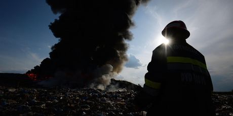 Veliki požar na deponija smeća u Totovcu (Fhoto: Vjeran Zganec Rogulja/PIXSELL) - 3